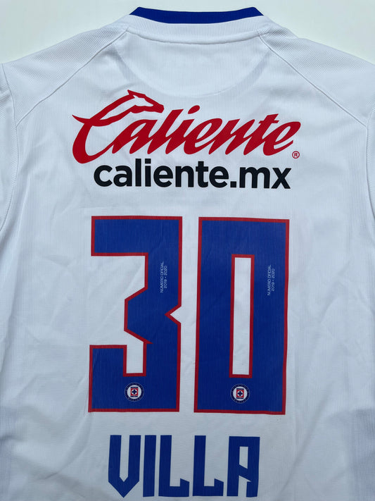 Jersey Cruz Azul Visita 2019 2020 Match Worn Emanuel Villa (L)