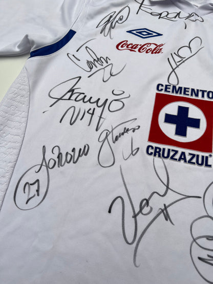 Jersey Cruz Azul Visita 2011 2012 Autografiado (XL)