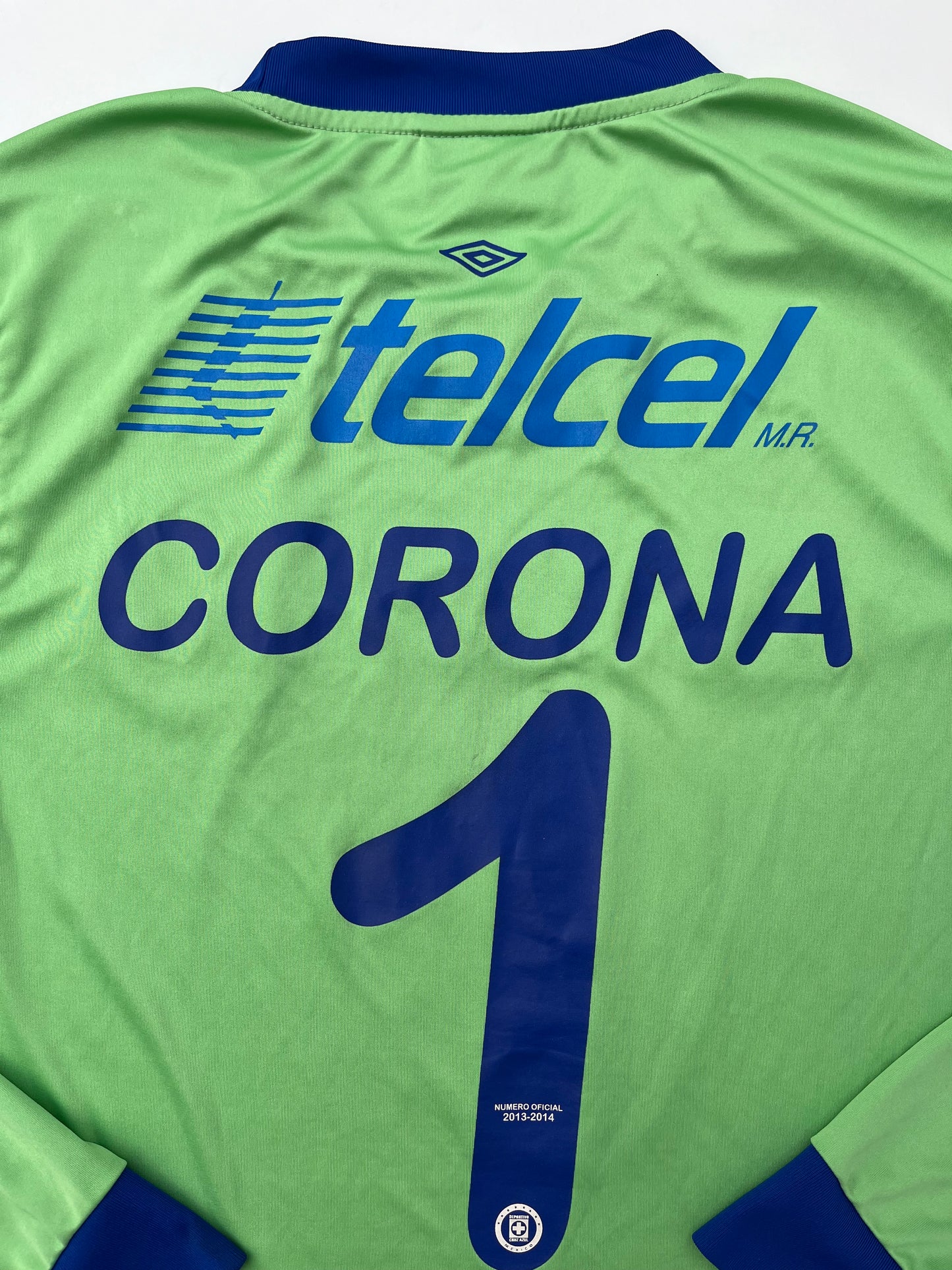 Jersey Cruz Azul Portero 2013 2014 Jesús Corona (M)