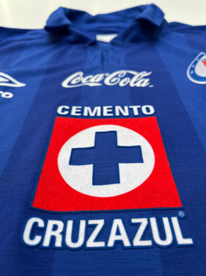 Jersey Cruz Azul Local 2013 2014 Versión Utilería Autografiado Israel Castro (M)