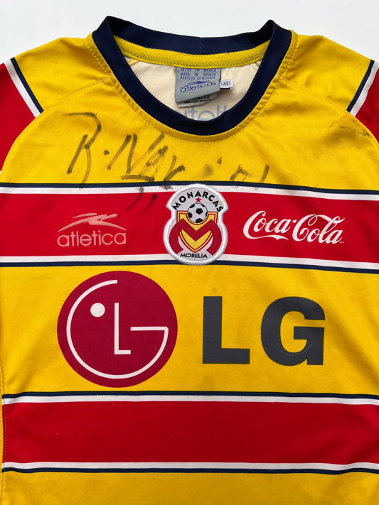 Jersey Monarcas Morelia 2002 2003 Autografiado (M Niño)