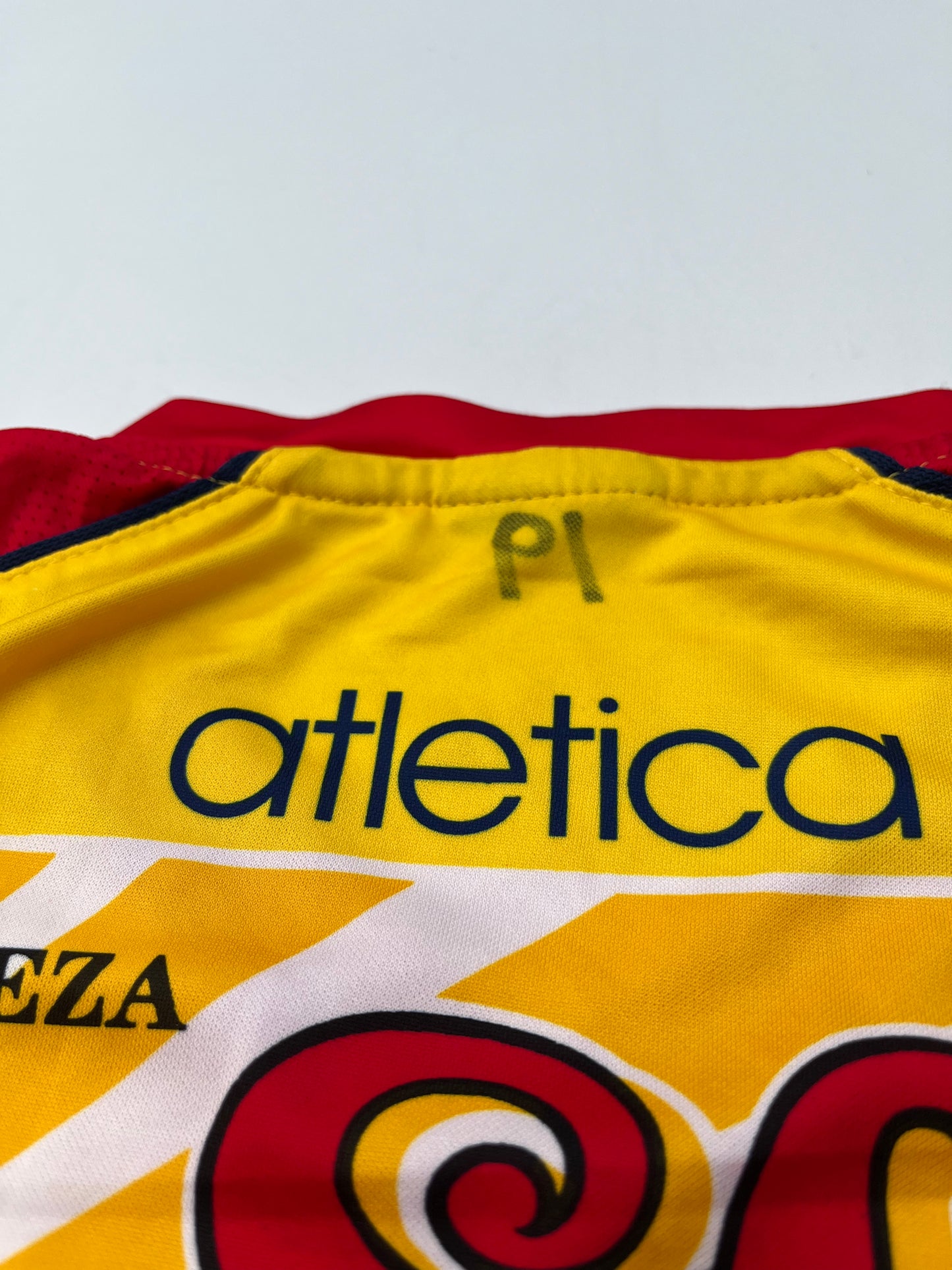 Jersey Monarcas Morelia Local 2003 2004 Match Worn Mariano Trujillo (L)