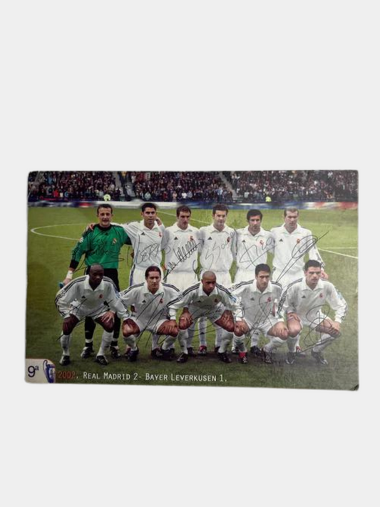Carnet Real Madrid Autografiado
