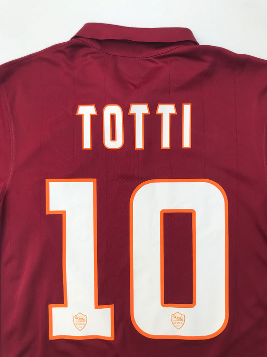 Roma Home Jersey 2014 2015 Francesco Totti (S)