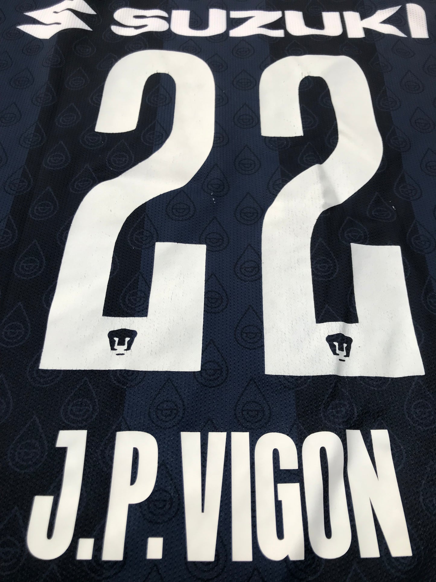 Jersey Pumas Visita 2019 2020 Juan Pablo Vigón Match Worn (M)