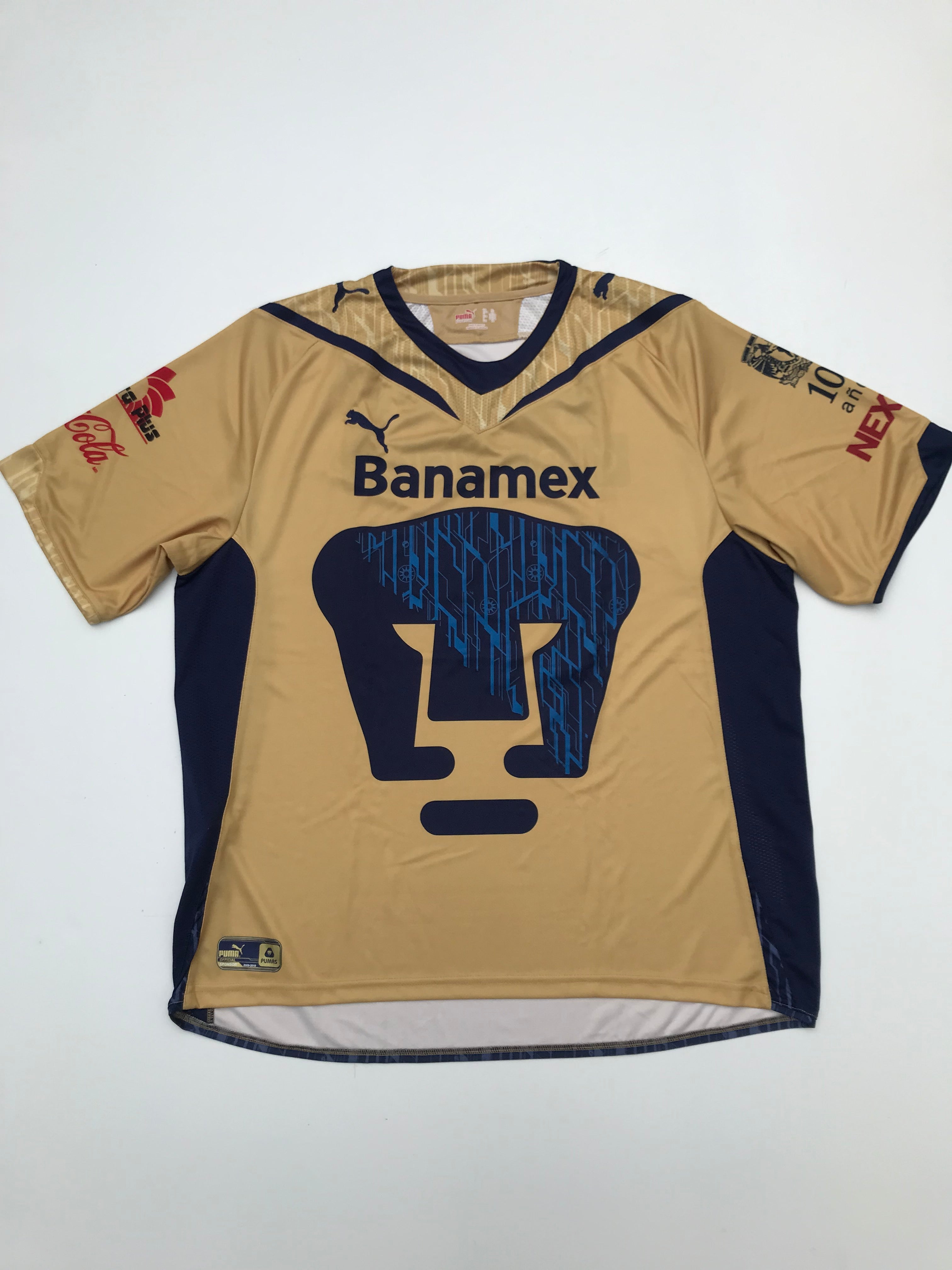 RARE Pumas UNAM 2009 2010 high quality Authentic PUMA 3rd Jersey Men's XL NWT