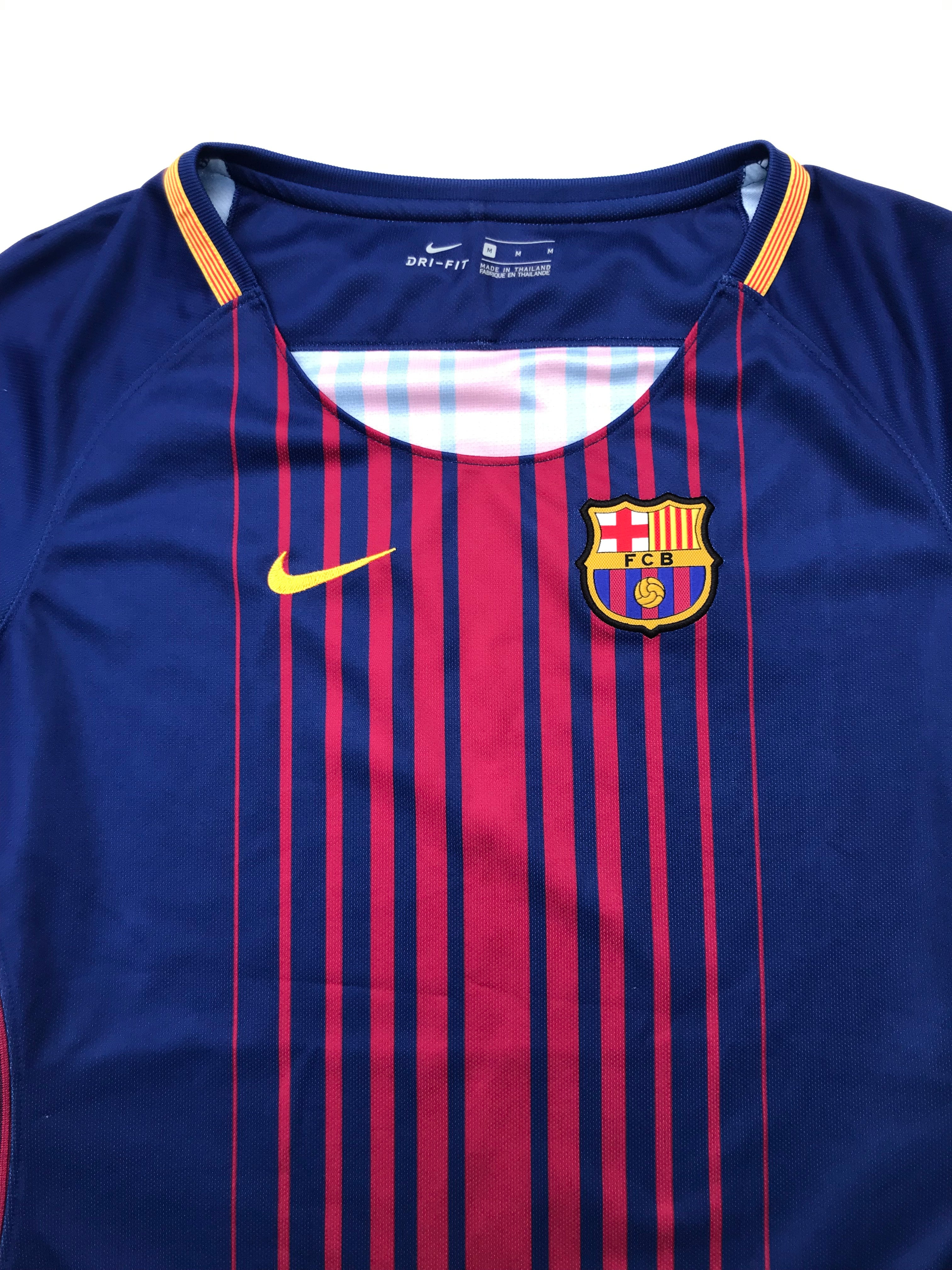 Barcelona Home Jersey 2017 2018 Women s M El jugador n mero 12