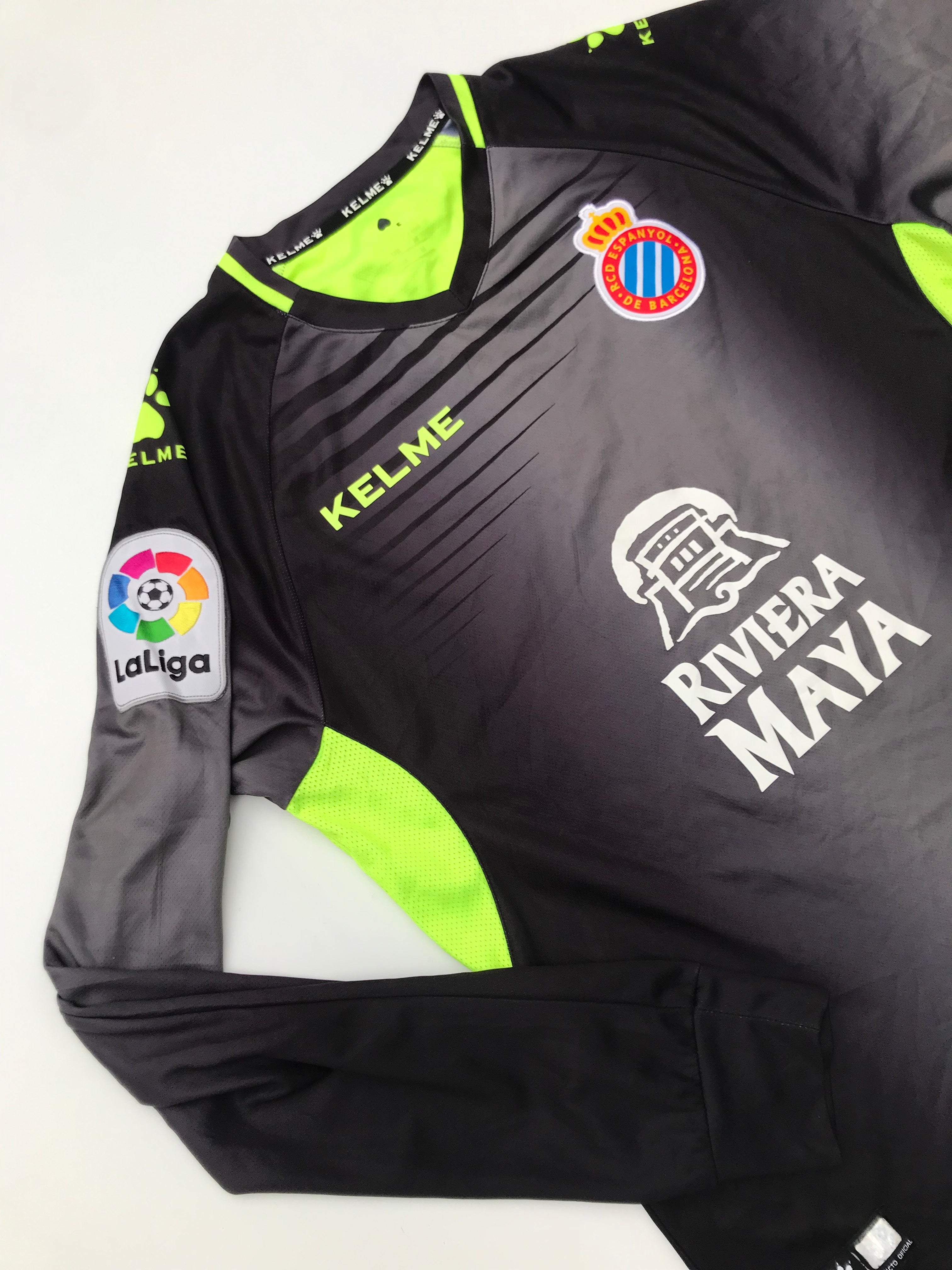 Espanyol de Barcelona Goalkeeper Jersey 2018 2019 M El jugador numero 12